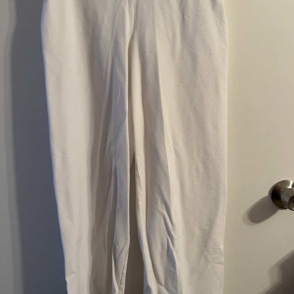 Gorgeous lined tan silk pants